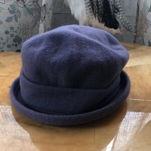 Parkhurst metal brim wool hat